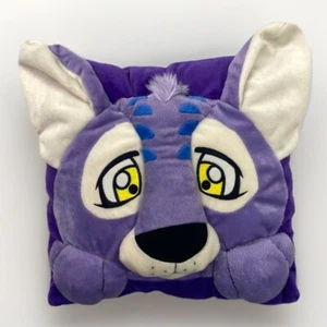 NEOPETS Faerie Kougra Fairy Plush Pillow Purple 2003 EUC RARE - Picture 1 of 14