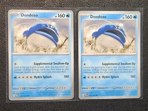 2x Dondozo 055/182 Pokemon card SV Paradox Rift uncommon NM - Picture 1 of 1