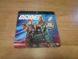 G.I.JOE Sticker Collector's Album unused, 2020 Hasbro 8 page book (300 Stickers) - Picture 1 of 6