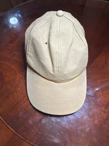 Vintage Young An 100% Cotton Tan Adjustable Baseball Cap M-5 - Picture 1 of 4