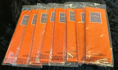 lot of 8 packages Hallmark tissue paper orange - Image 1 of 2
