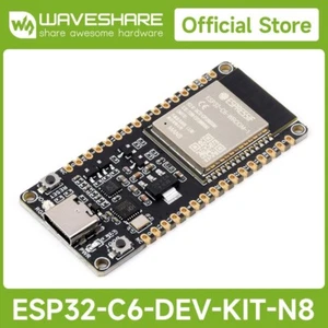 Waveshare ESP32-C6 Microcontroller, WiFi 6 Development Board, 160MHz Single-core - Picture 1 of 17