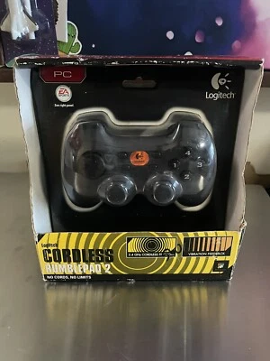 New & Sealed Logitech Cordless Rumblepad 2 Vibration Gamepad Controller PC NOS - Image 1 of 4