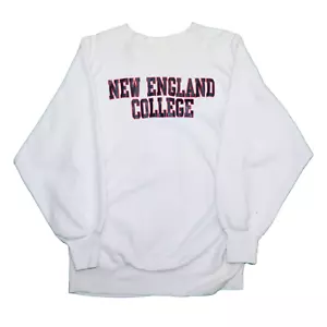 Felpa vintage New England Pilgrims Champion Reverse Weave Crewneck XL NCAA - Foto 1 di 5