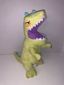 Nicktoons Rugrats REPTAR 11” Stuffed Plush Doll Green Nickelodeon 2022 - Picture 1 of 3