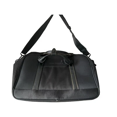 Bolso de Lona Johnnie Walker Viaje Fin de Semana Negro 18"x11"x9" Foto 1 de 4