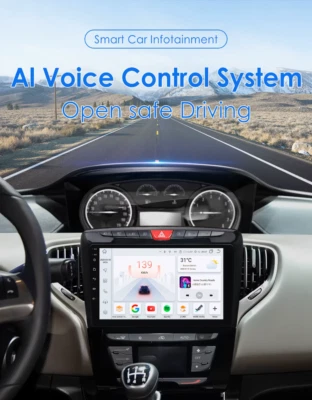 9" AUTORADIO ANDROID radio per Lancia Ypsilon 2012-2020 2GB+32GB ROM - Immagine 1 di 4