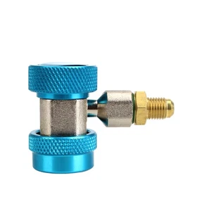 Adjustable Low side Air Condition R134A Quick Coupler Adapter Manifold Connector - Picture 1 of 6
