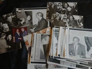 Lotto 37 Foto Stampa Originali – Carlos Menem Presidente Argentina - Foto 1 di 10