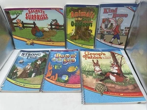 Abeka 1st Grade Teacher Edition Reading Set, Aesop’s Fables, Secret & Surprises - Picture 1 of 24