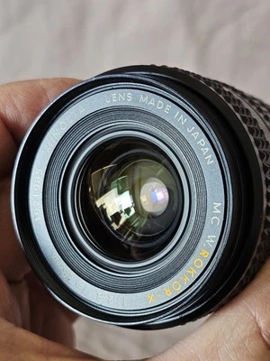 Lente Minolta Rokkor-x 28 mm/2,8 MF para Sony NEX Full Frame A9 ll A7R A7 lll A99 ll  Foto 1 de 4