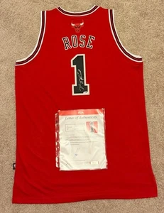 PSA Derrick Rose autograph signed Chicago Bulls Jersey - Picture 1 of 2