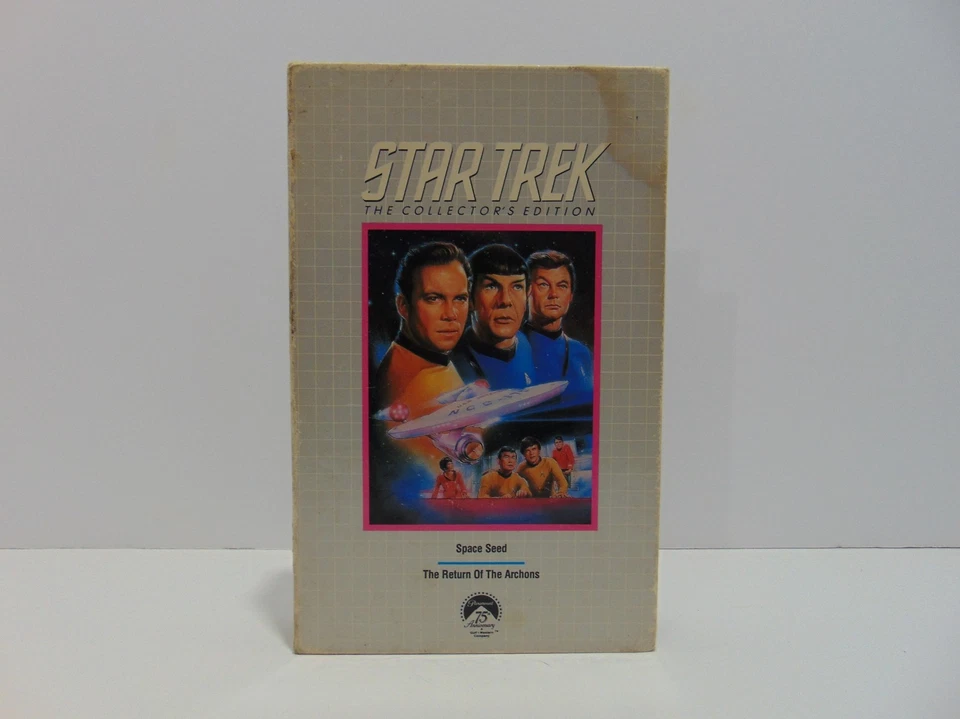Star Trek Collector's Edition Space Seed The Return Of The Archons VHS - Image 1 of 4