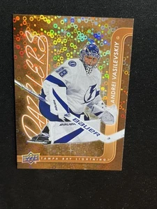 24-25 UD Series 2 Hockey Orange Dazzlers DZ-93 Andrei Vasilevskiy - Picture 1 of 2