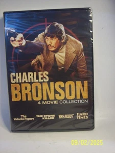 Charles Bronson: 4 Movie Collection (DVD) Valachi Papers Breakout Hard Times NEW - Bild 1 von 2