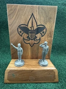 Boy Scouts of America Vintage Award Plaque - Picture 1 of 7