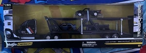 Maisto Design Mack Anthem & 1993 Chevrolet 454 SS Pickup Transporters New ! - Picture 1 of 3