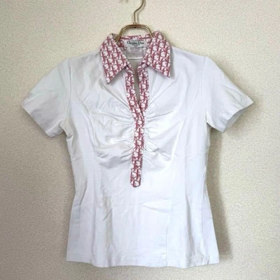 CAMISA MUJER CHRISTIAN DIOR USADA MANGA CORTA TALLA ACEPTABLE Foto 1 de 4