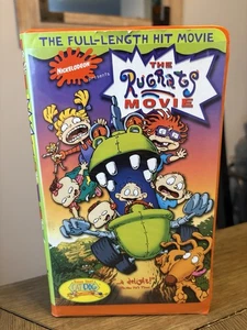 The Rugrats Movie (1999 VHS Orange)  Nickelodeon VHS + Bonus Catdog Shorts - Picture 1 of 5
