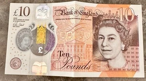Bank of England 10 Pounds Schein Großbritannien Queen Elizabeth II (CH31 266116) - Bild 1 von 2
