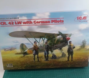 CR.42 LW WITH GERMAN PILOT SCALA 1/32 - Imagen 1 de 2