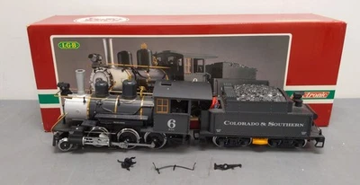 LGB 2019S G Scale Colorado & Southern Mogul Steam Locomotive & Tender #6/Box - Image 1 of 4