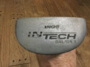 Knight Intech Balata 1 Metal Mallet Putter ⛳RH Stainless Steel Shaft ~36" Men - Picture 1 of 7
