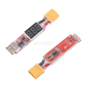 2S-6S Lipo Battery XT60 Plug to USB 5V 2A Charger Converter Adapter for Phone PC - Picture 1 of 9