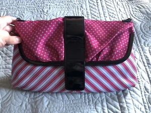 PHILOSOPHY DI ALBERTA FERRETTI Satin Clutch Bag HANDMADE - Picture 1 of 6