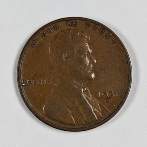 1931 S Lincoln Head One Cent - Picture 1 of 3