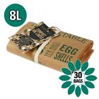 30 x 8L Paper Compostable Kitchen Caddy Bags - Burgon and Ball Paper Liners