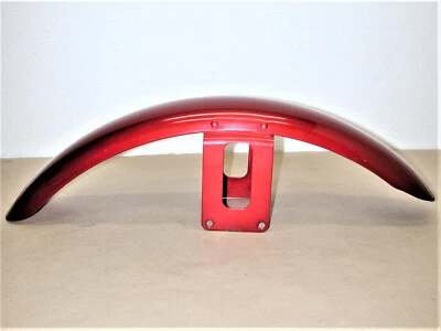 Guardabarros delantero Harley Davidson Sportster XL rojo Foto 1 de 4