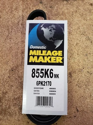 Cinturón serpentino Ford Escort 1999 2,0 L DOHC nuevo Foto 1 de 2