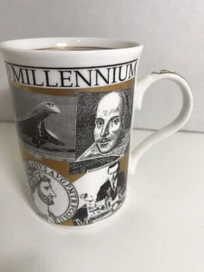 Crown Trent China Mug Cup Millenium 1000-2000 Fine Bone China Made In England - Picture 1 of 6