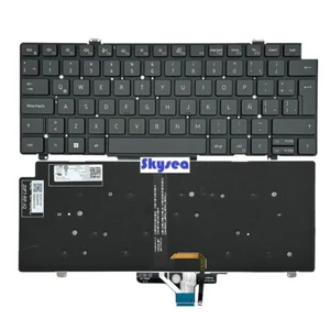 New for DELL Latitude 5420 7420 7520 2021 Keyboard Backlit Latin Spanish Teclado - Picture 1 of 6