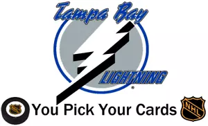You Pick Your Cards - Tampa Bay Lightning Team - NHL Hockey Card Selection - Picture 1 of 38