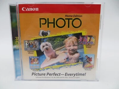 CANON PHOTO Home Edition PC Program CD for WIN 95 98 2000 & MAC OS 8.6 - - Image 1 of 4