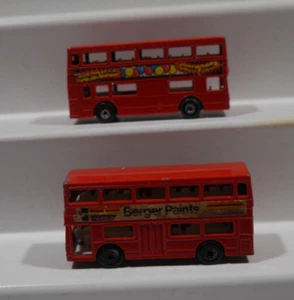 Matchbox Superfast MB 17 "The Londoner" - unterschiedliche Aufkleber - Picture 1 of 6