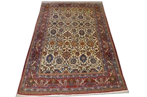 Ghom 312x200 Qom Qum Jagdmuster Rug Carpet handgeknüpft Orientteppich - Bild 1 von 15