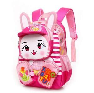 Cartoon 3D Rabbit Kids Backpack Boys Girls School Bags Kindergarten School bag
