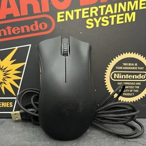 Razer Death Adder 2013 USB Wired Gaming Mouse Lights Up NOT WORKING FREE POSTAGE - Picture 1 of 10
