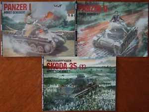 Schiffer Military Hist. :SKODA 35(t) , Pz I , Pz II - Picture 1 of 1