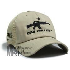 Come And Take It Rifle Weapon AR15 M81 UCP NWU MARPAT 2nd 2A Hat Micro Mesh Cap