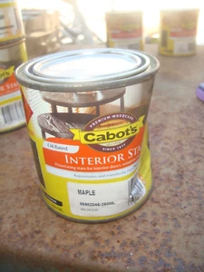 CABOTS 250mm Interior Stain "MAPLE" PICK UP ONLY ROOTY HILL 2766 - Picture 1 of 1