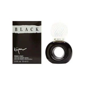 BIJAN Black for Men Eau de Toilette Spray VINTAGE 2.5oz 75ml ORIGINAL NeW BoX - Picture 1 of 1