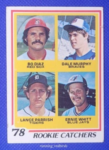 Topps Rookie Catchers 1978 Dale Murphy #708 - Lance Parrish RC - 10+ ¡Envío gratuito! - Imagen 1 de 2