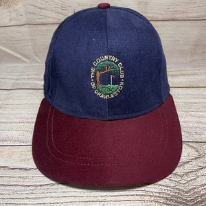 The Country Club Of Charleston 1786 Golf South Carolina Embroidered Hat Cap VTG - Picture 1 of 5