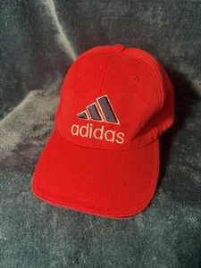 Adidas Cap Red cotton Adjustable - Picture 1 of 4