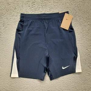 Nike Venom IV Woven Shorts Soccer Youth Medium Navy Blue Dri Fit Short FD7473 - Picture 1 of 7