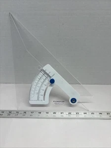 Staedtler Mars 964-51-12 Adjustable Triangle Made In USA Preowned - Picture 1 of 6